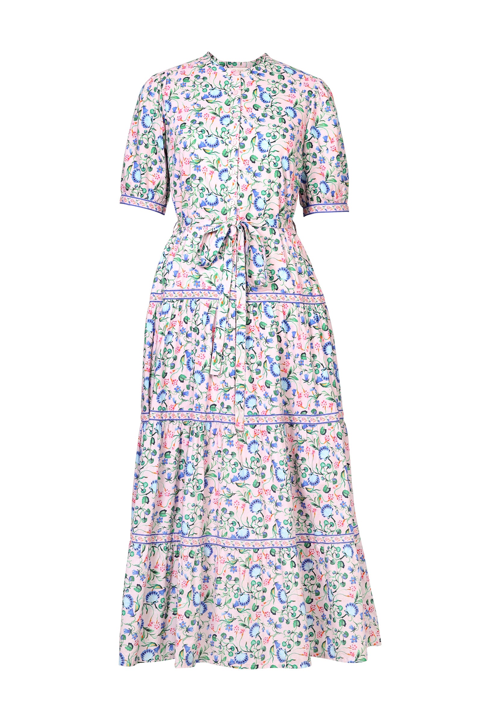 Saylor Dress Clam Garland Conch