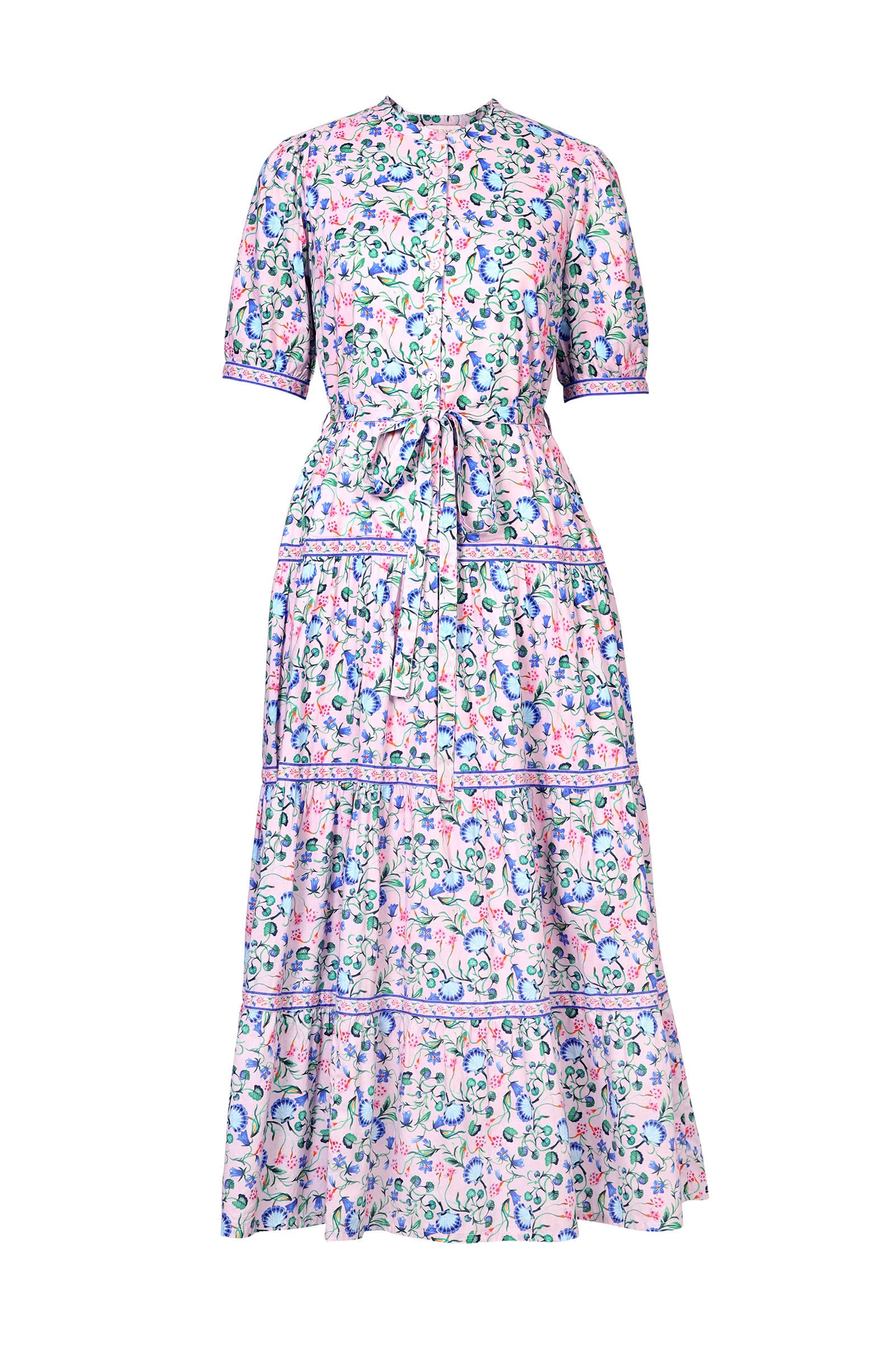 Saylor Dress Clam Garland Conch