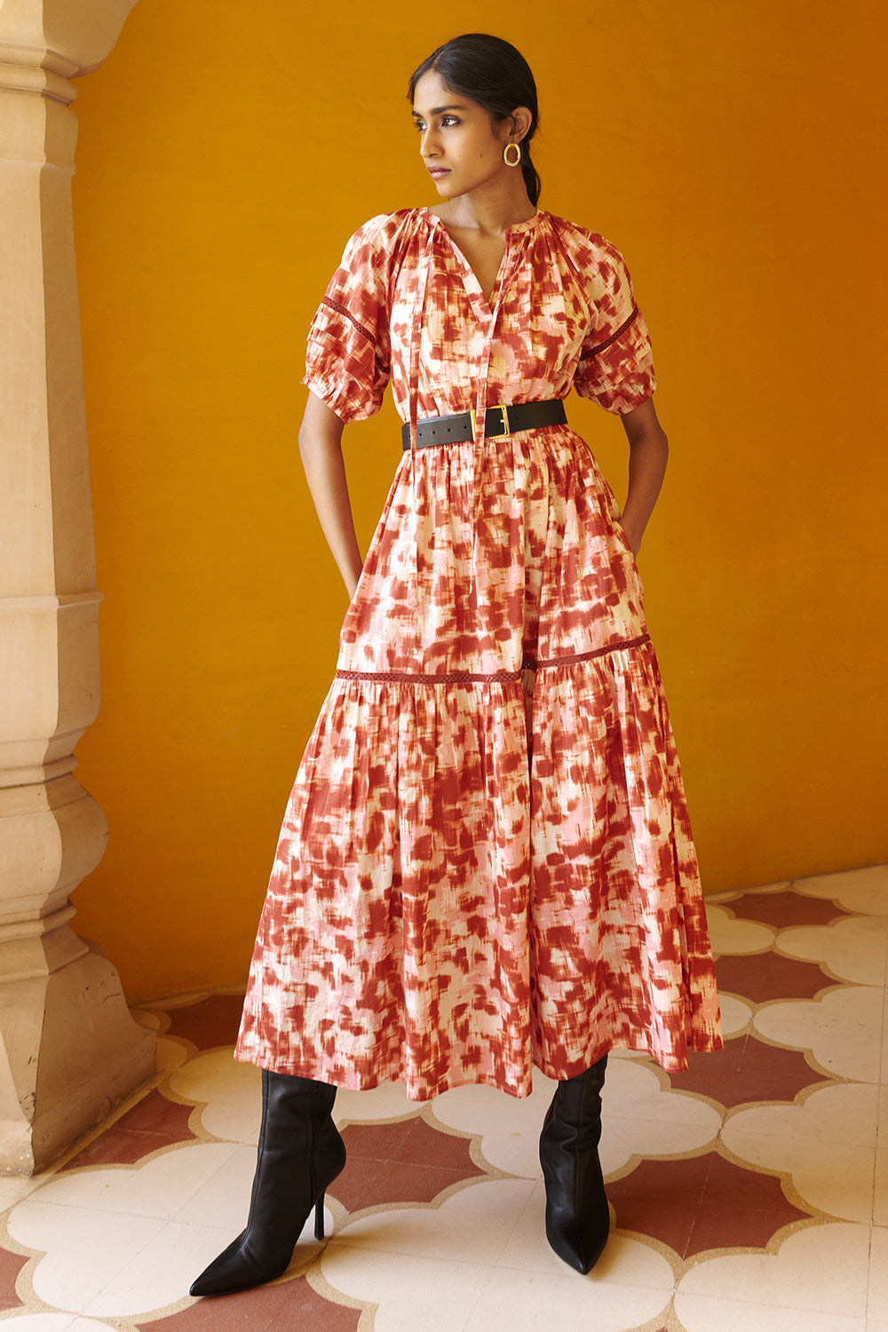 Selma Dress Amur Honey