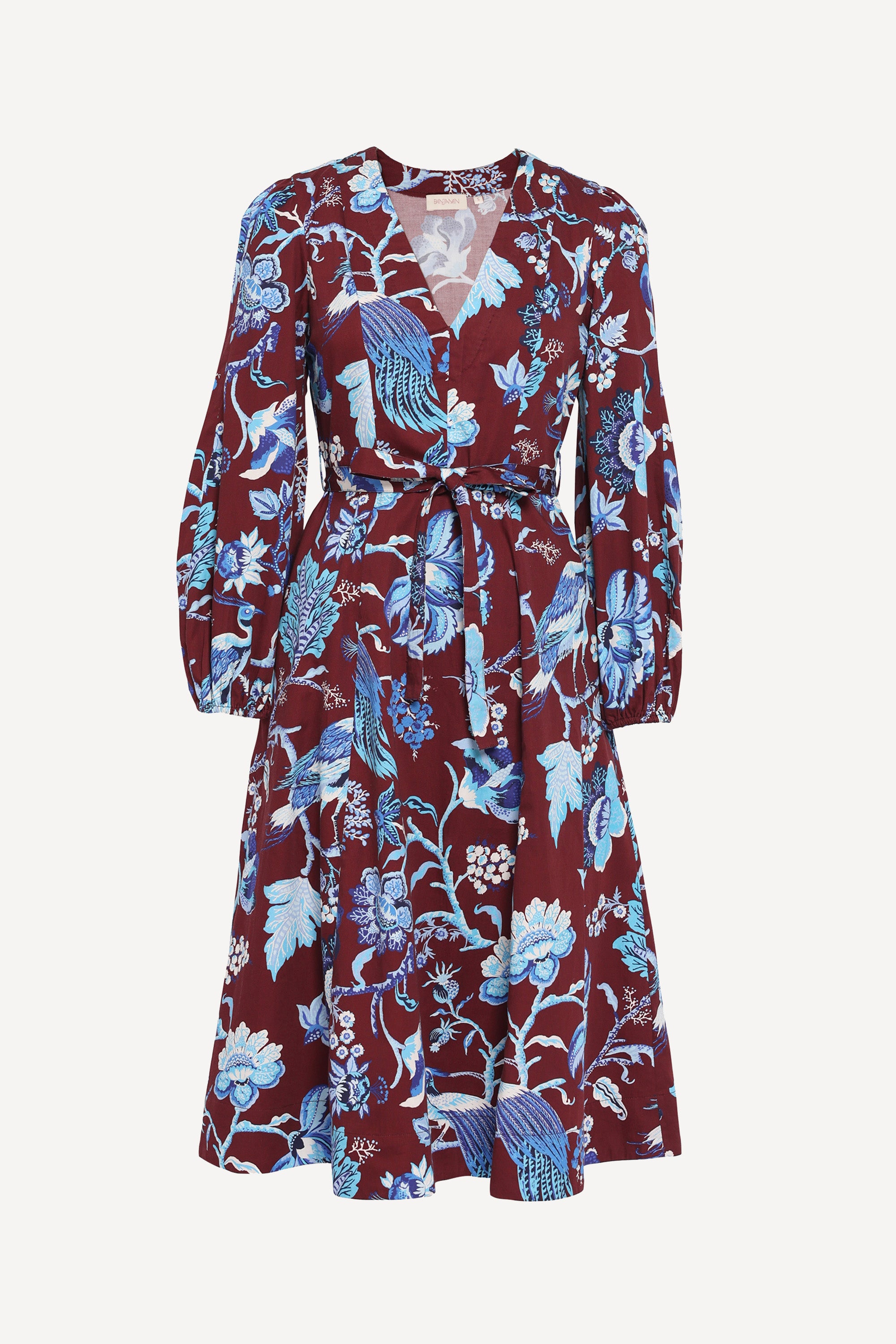 Zora Dress Chintz Cordovan