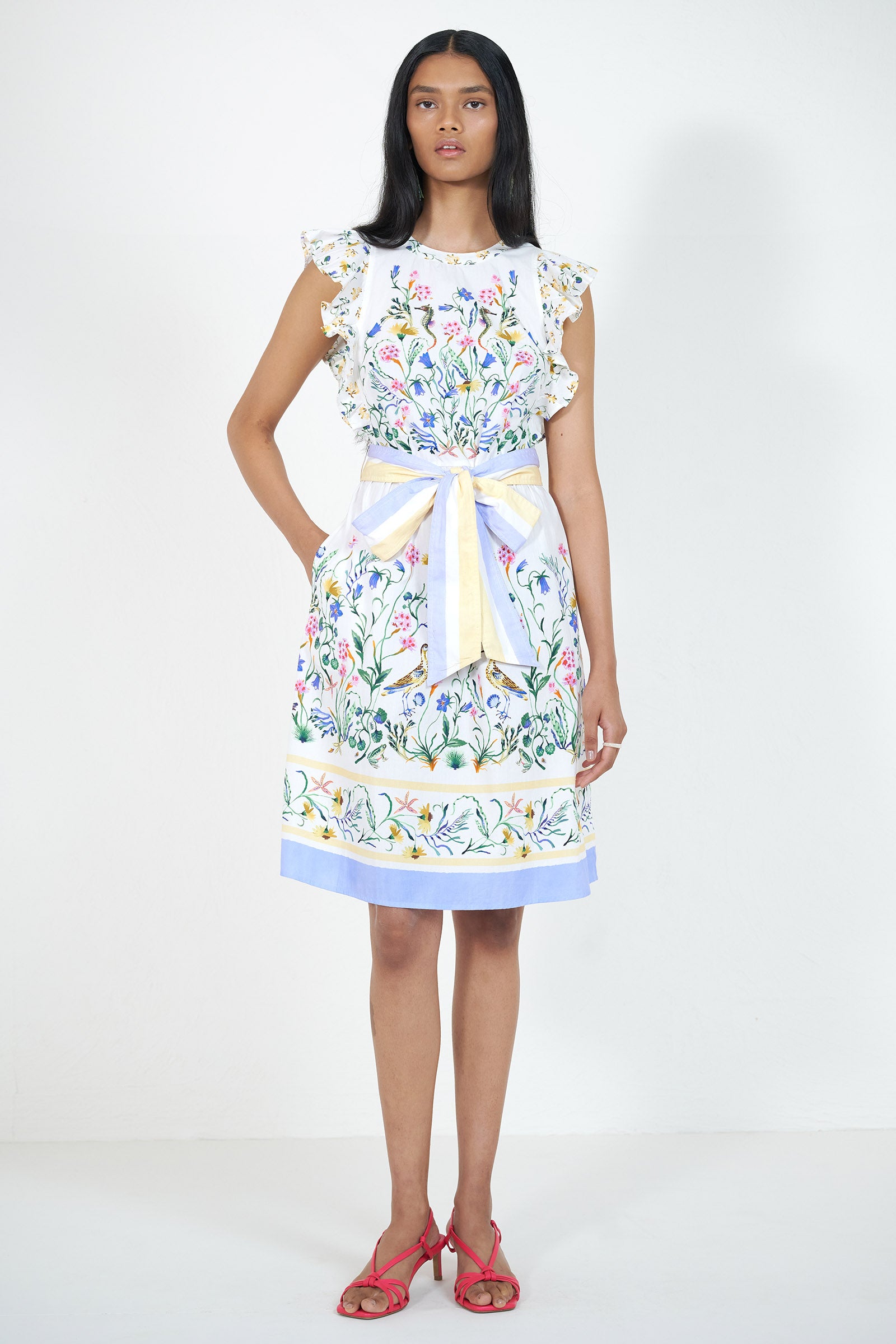 Bulbul Dress Tidepool Grotto