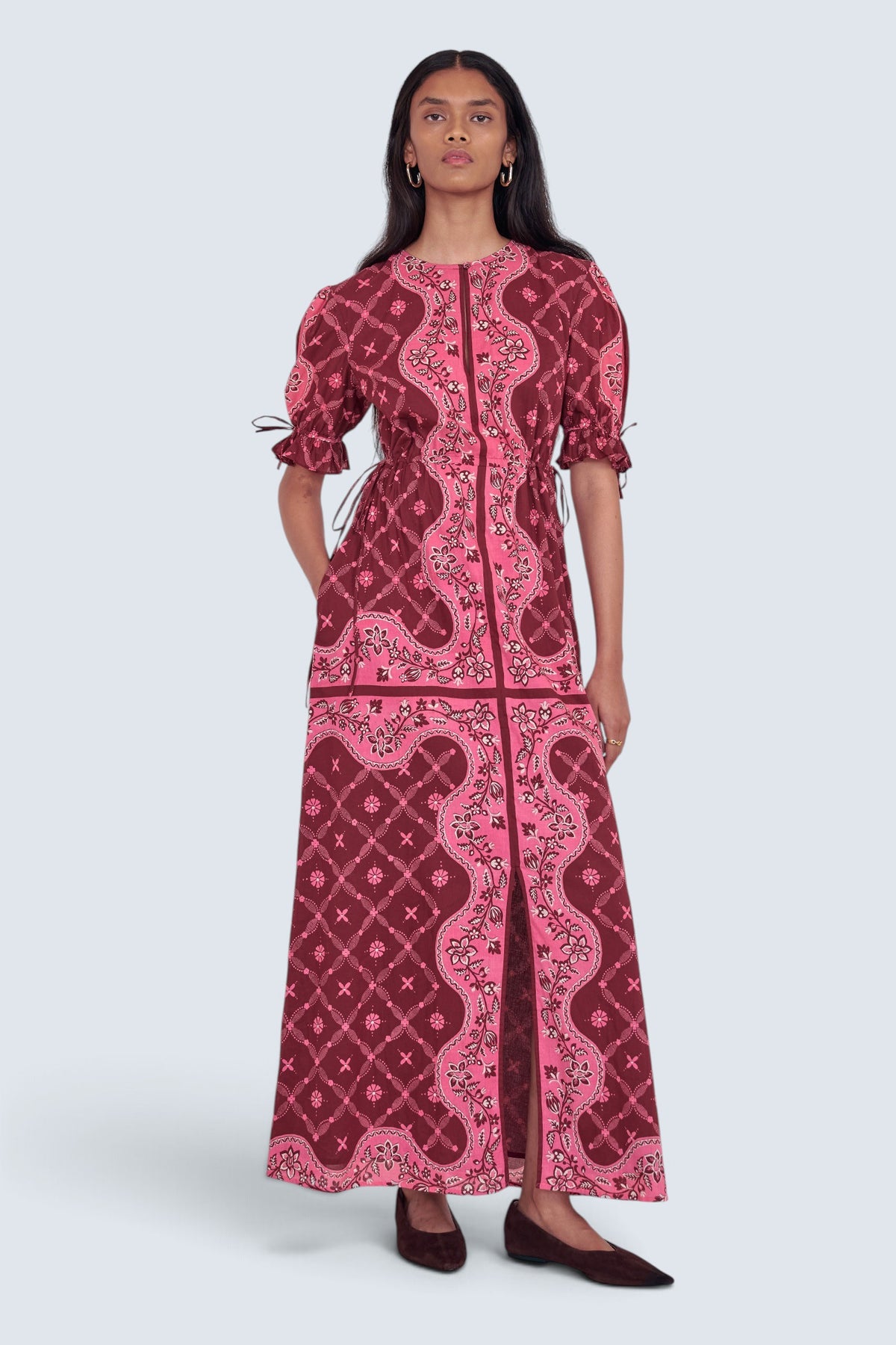 Ruby Dress Bandana Pomegranate
