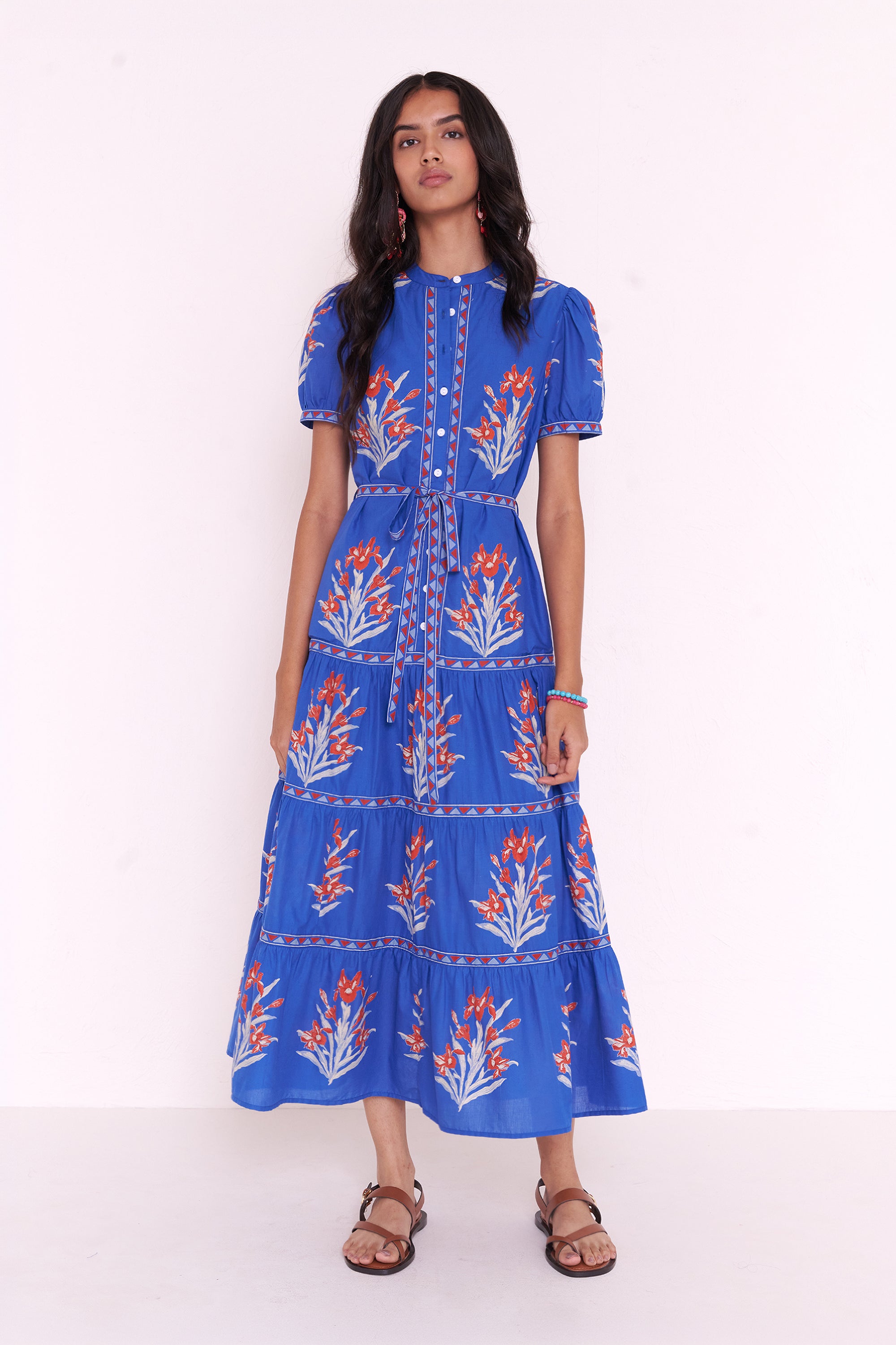 Saylor Dress in Brigitte Nautical Saylor Dress in Brigitte Nautical