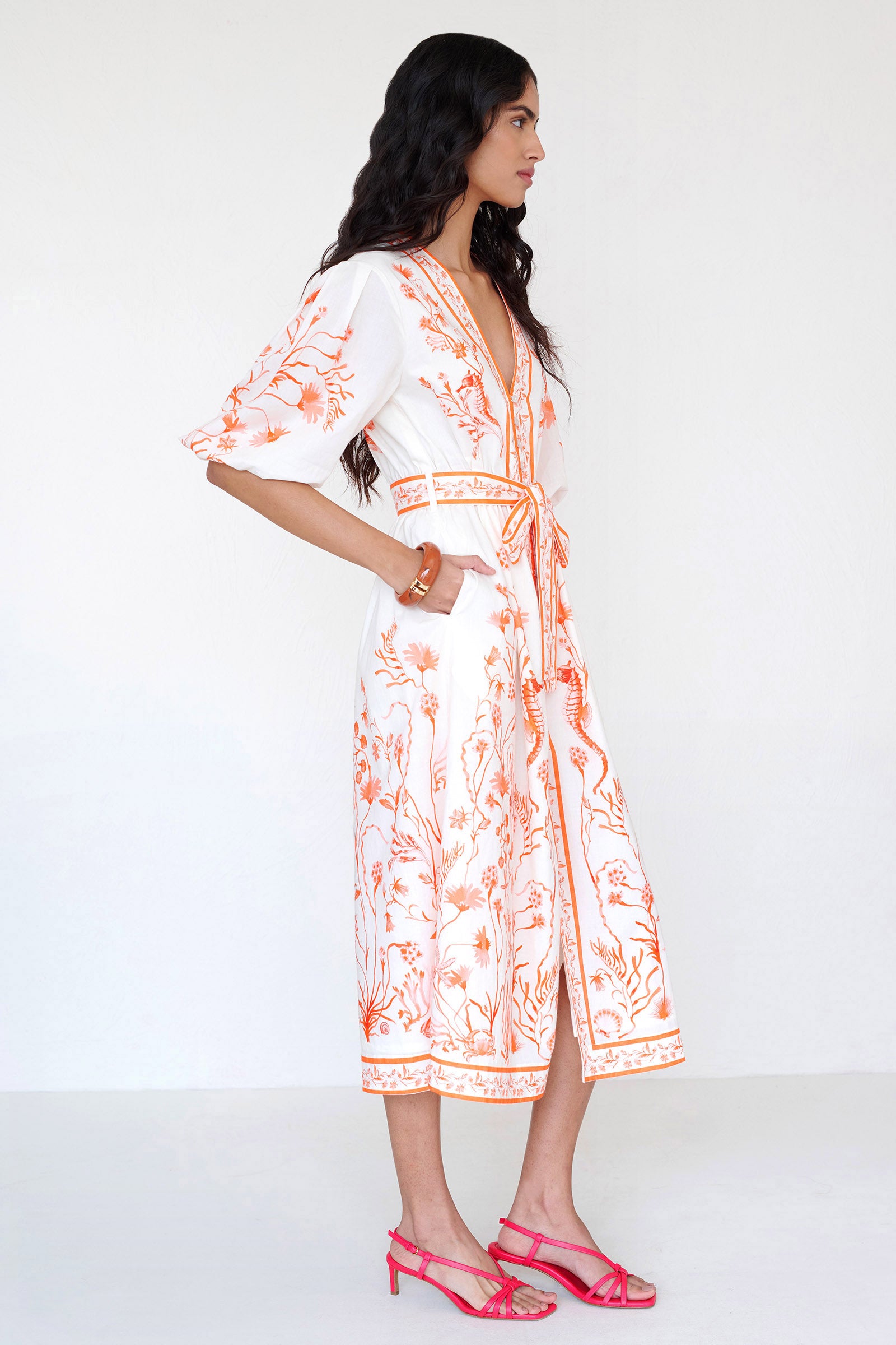 Annabelle Dress Tidepool Blush