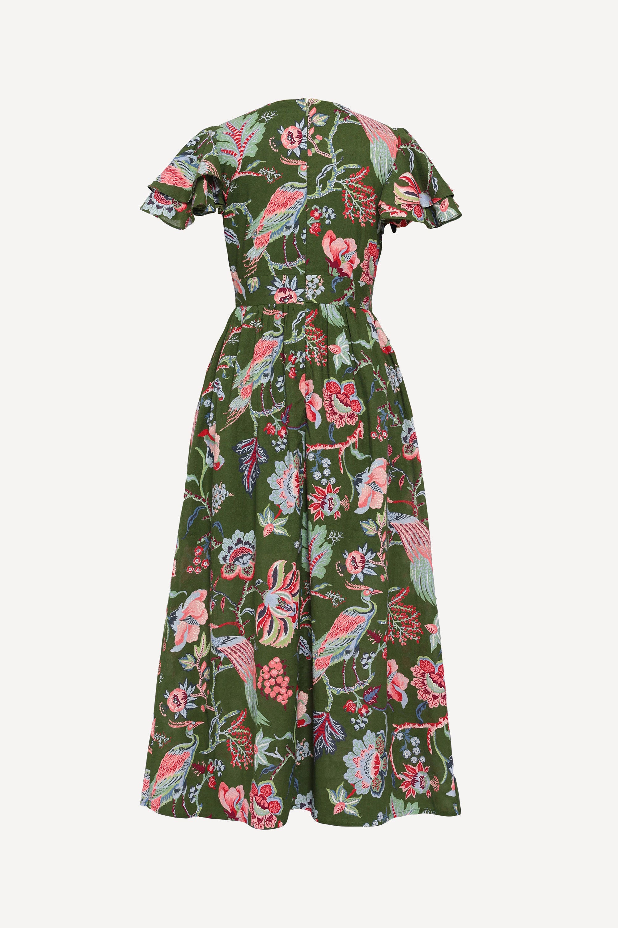 Adele Dress Chintz Moss