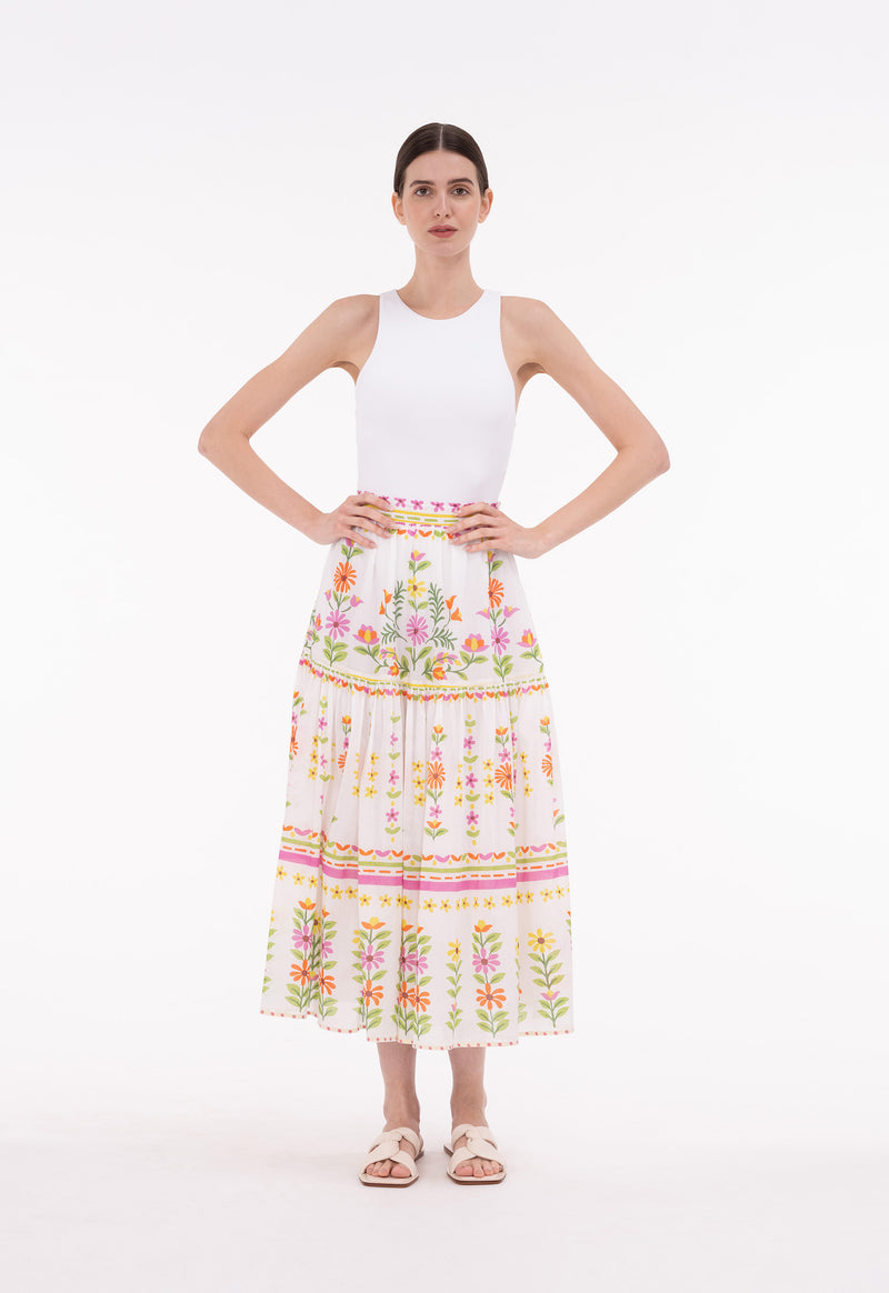 Agatha Skirt Flora Summer