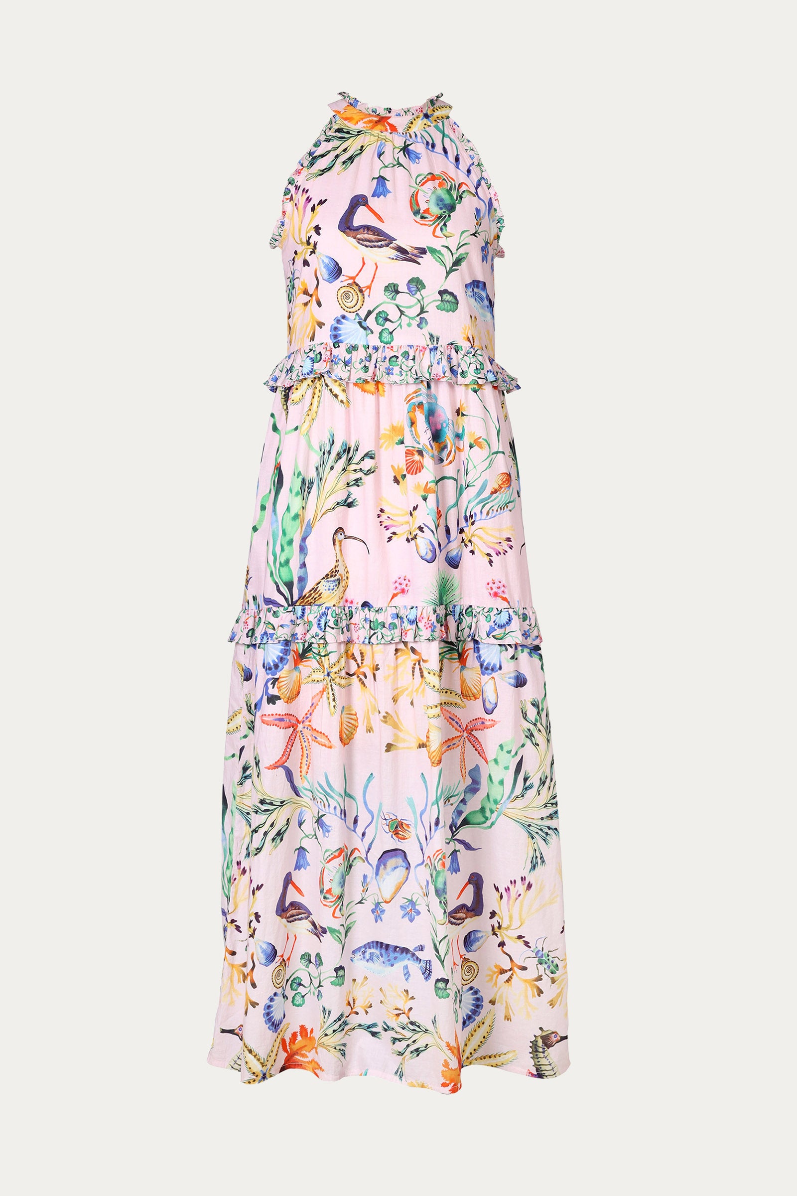 Amelia Dress Tidepool Conch