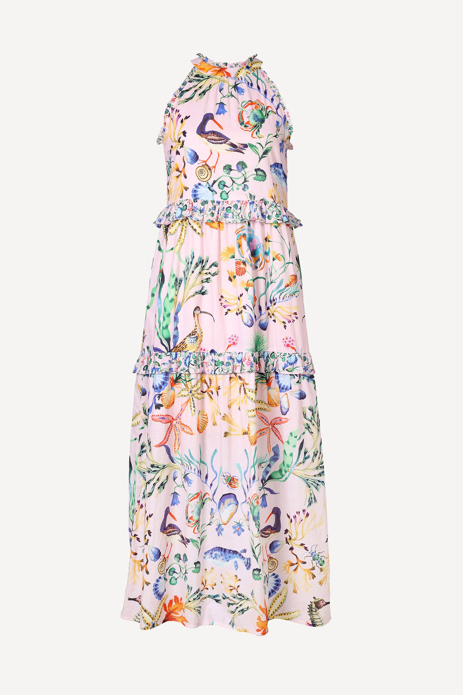 Amelia Dress Tidepool Conch