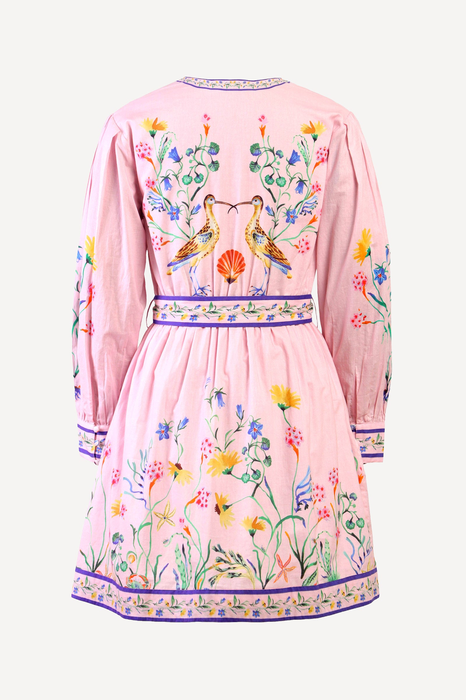 Anne Mini Dress Tidepool Conch
