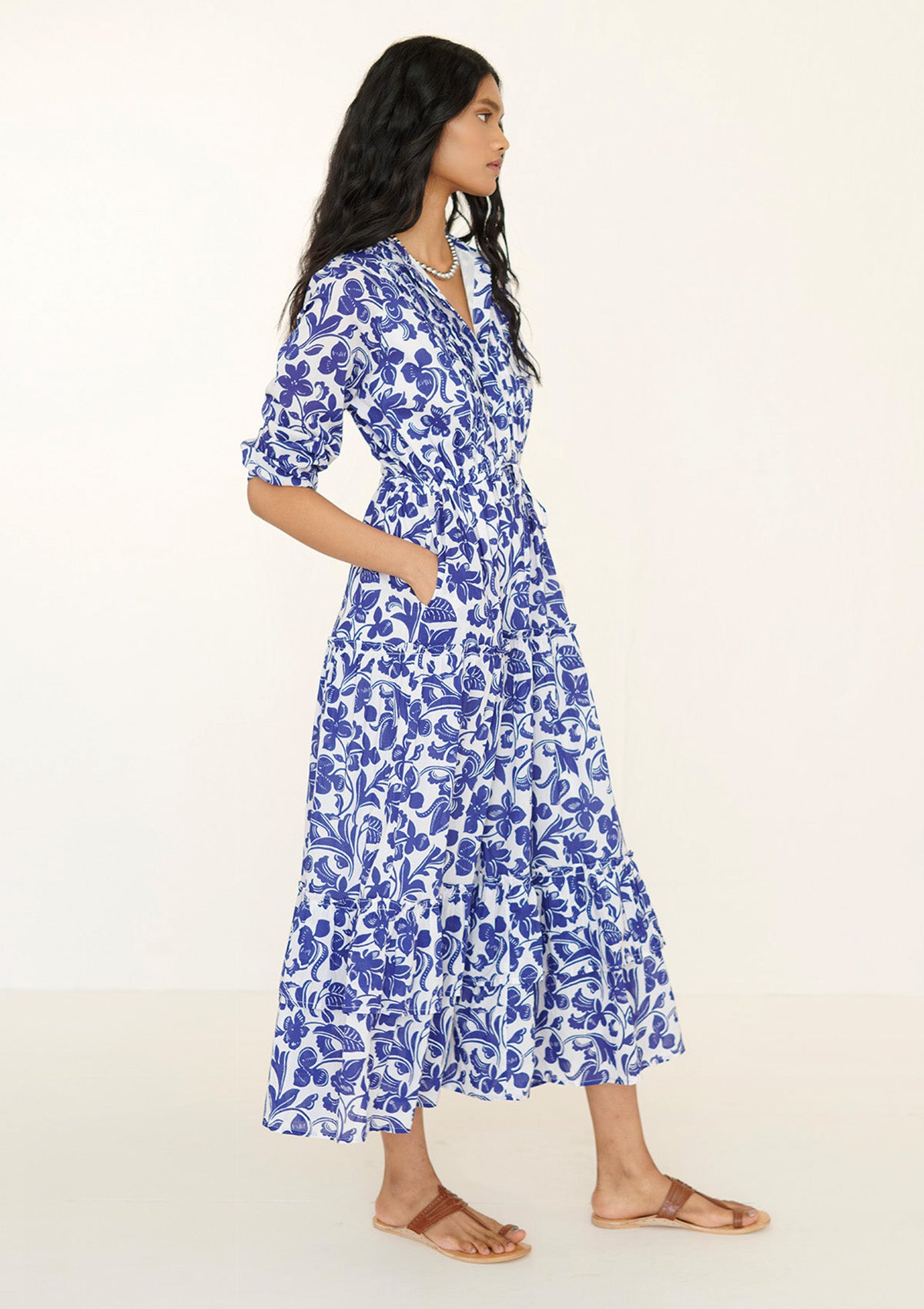 Bazaar Dress Gaia Cobalt