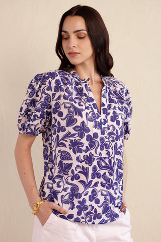 Bronte Top Gaia Cobalt