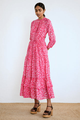 Bazaar Dress Bondi Batik Rose