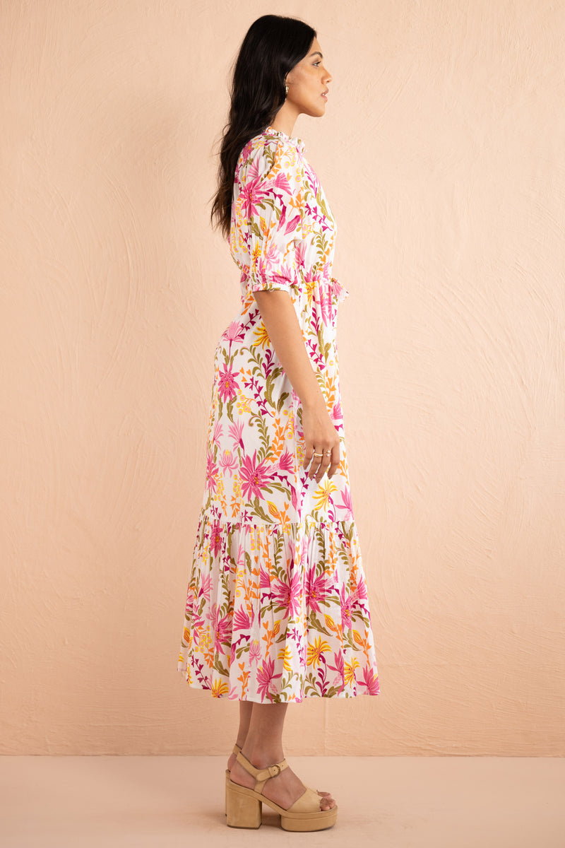 Betty Dress Hydra Garland Rose