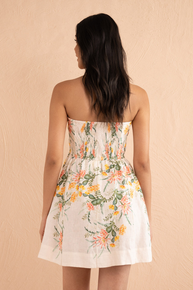 Simona Mini Dress Desert Rose Dawn