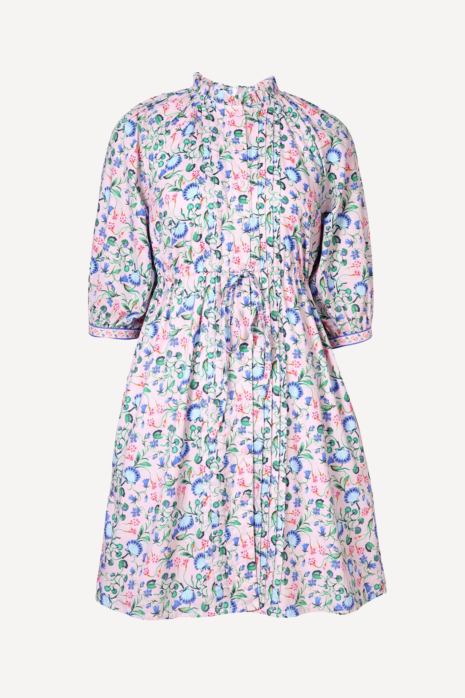 Benita Dress Clam Garland Conch