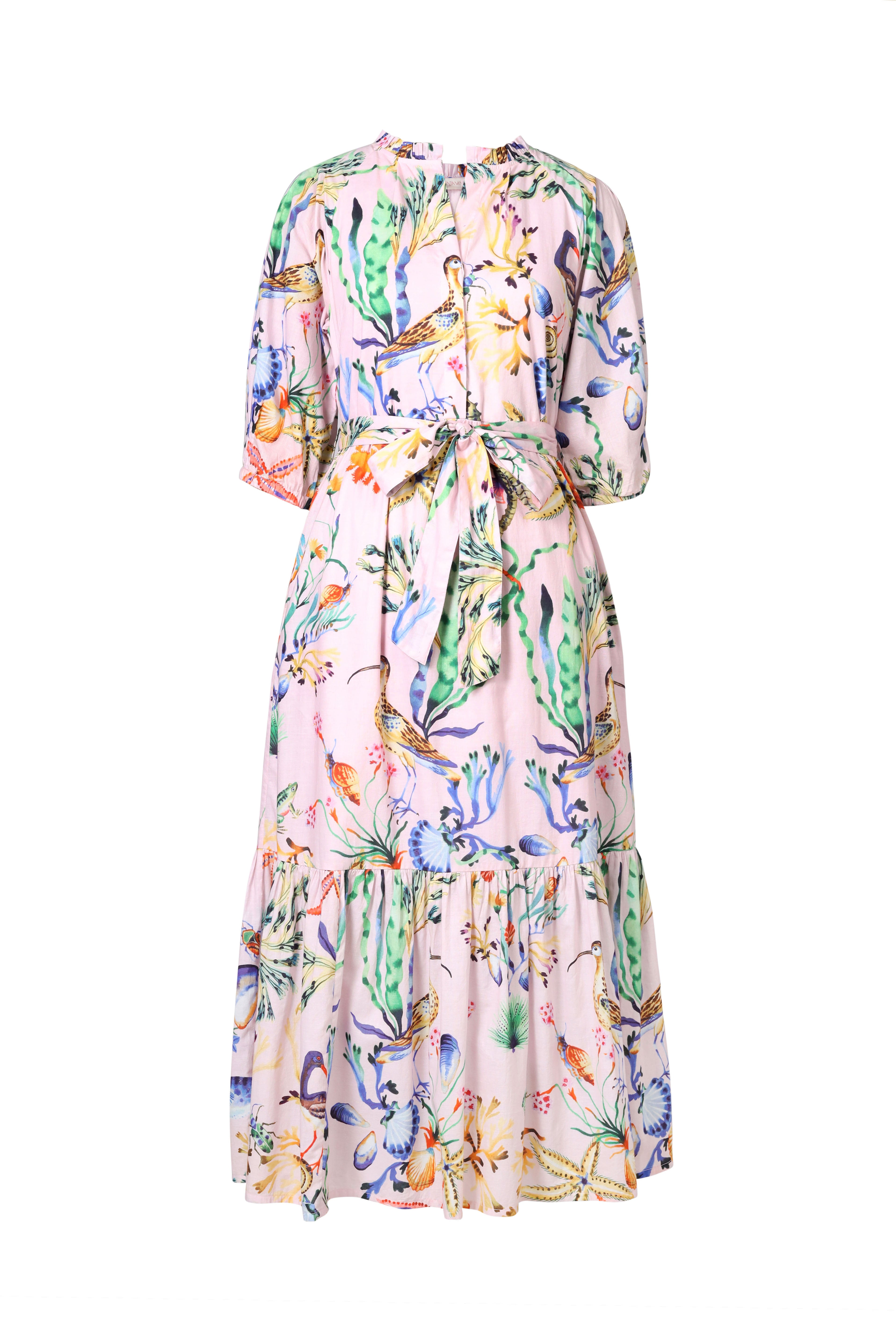 Betty Dress Tidepool Conch