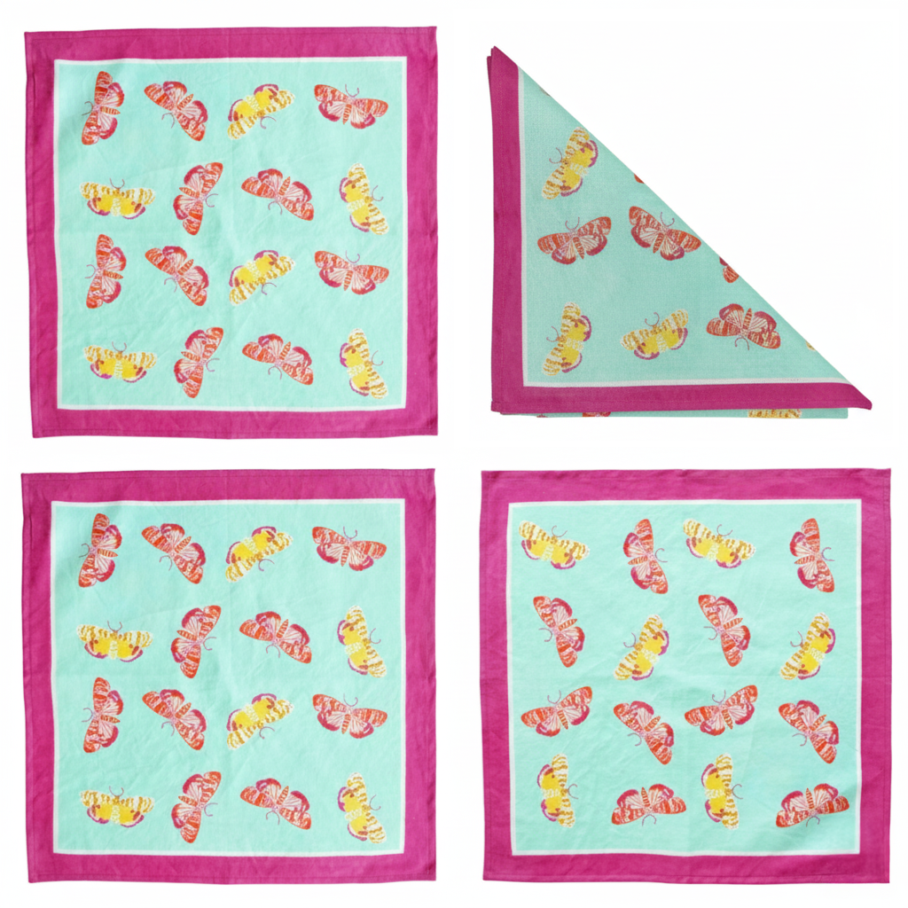 Magical Animal Flitter Butterfly Napkins