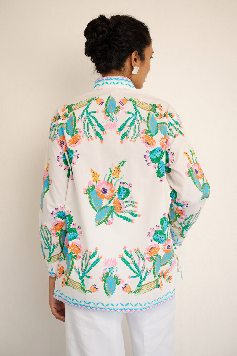 Charlotte Shirt Calypso Cacti Paradise