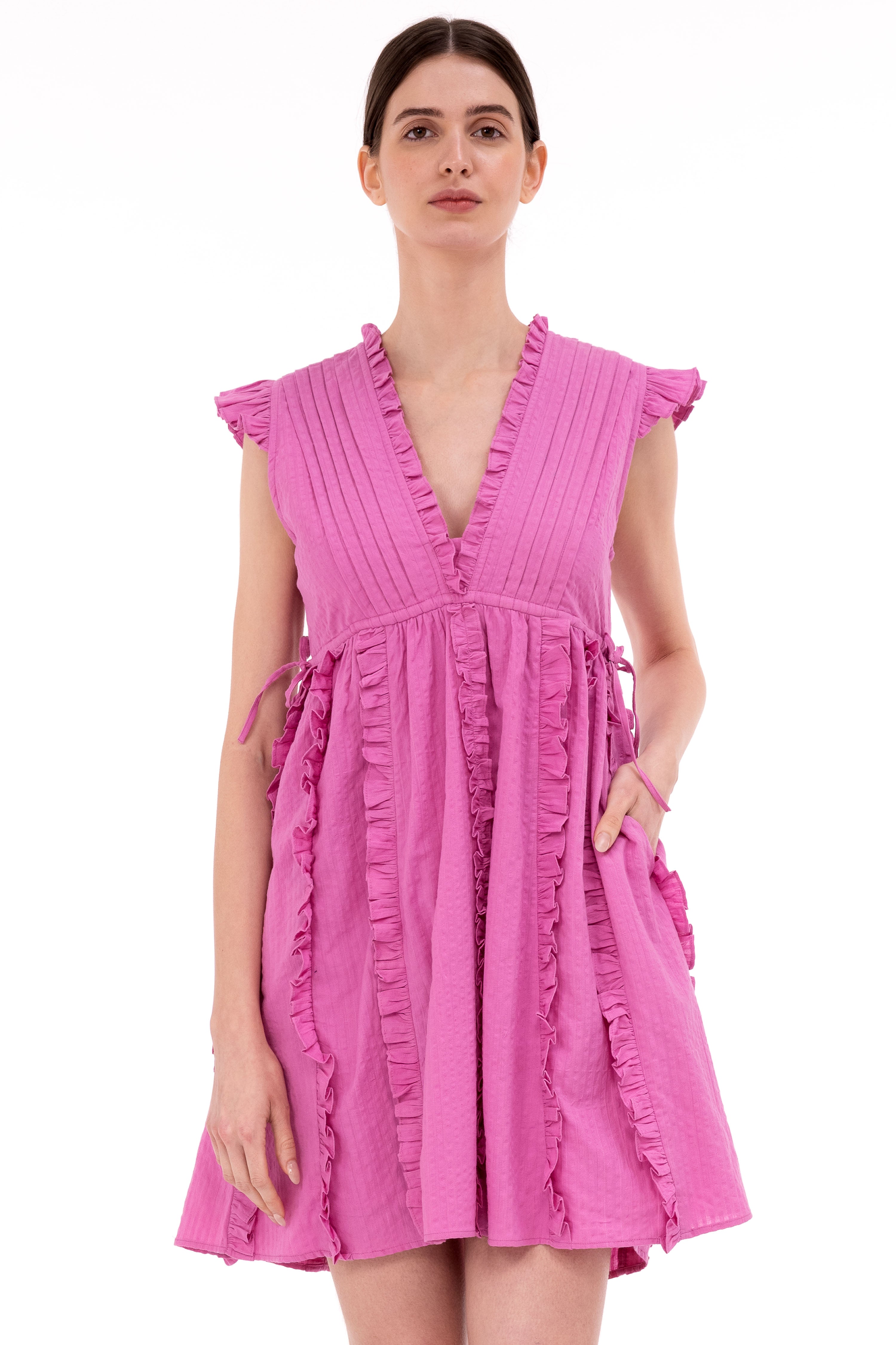 Chandra Dress Cylamen Pink