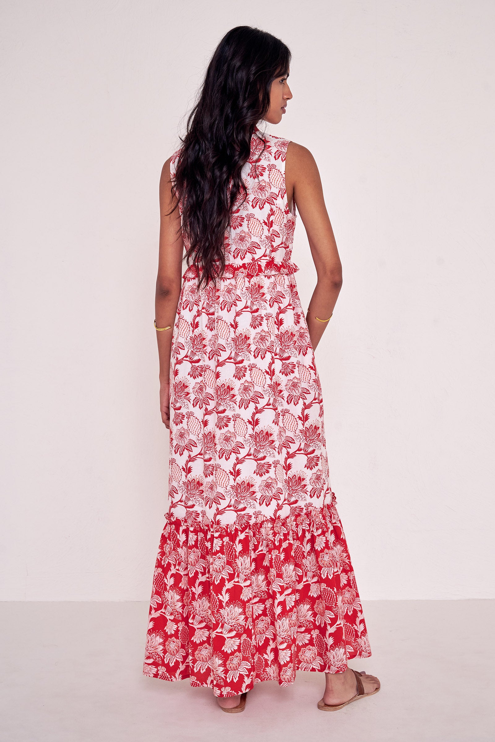 Constance Dress Lizzie Poppy Scarlet