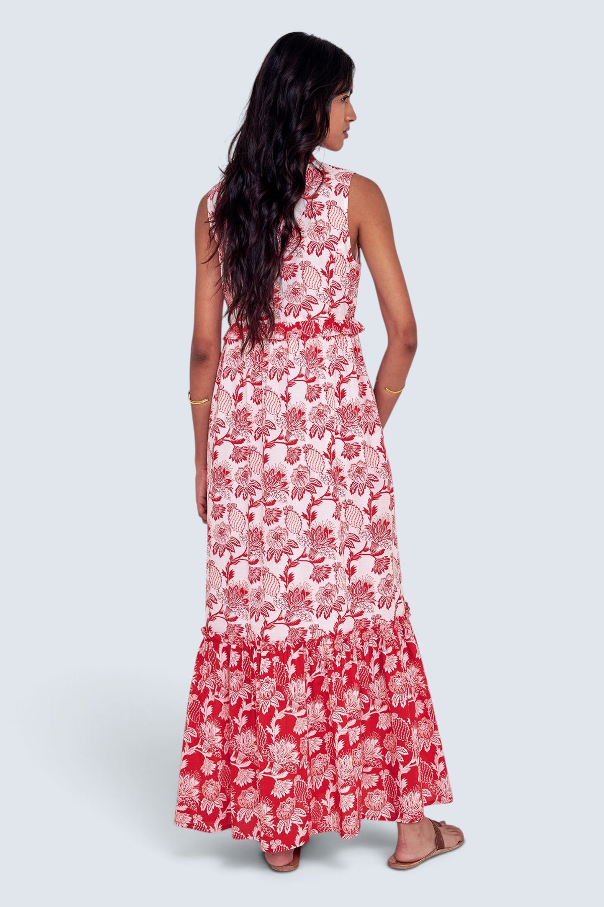 Constance Dress Lizzie Poppy Scarlet