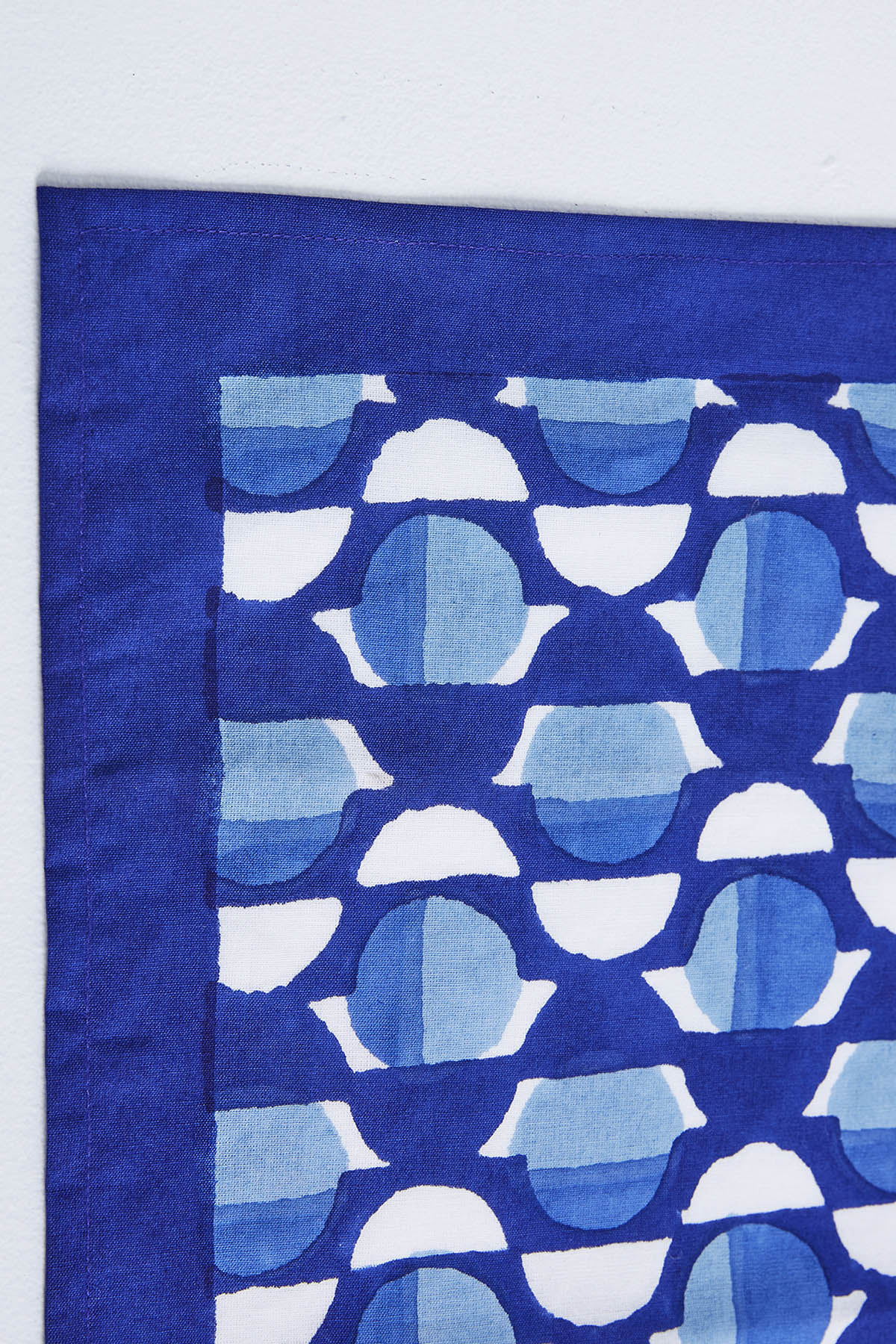 Four Curlew Curve Blues Napkins