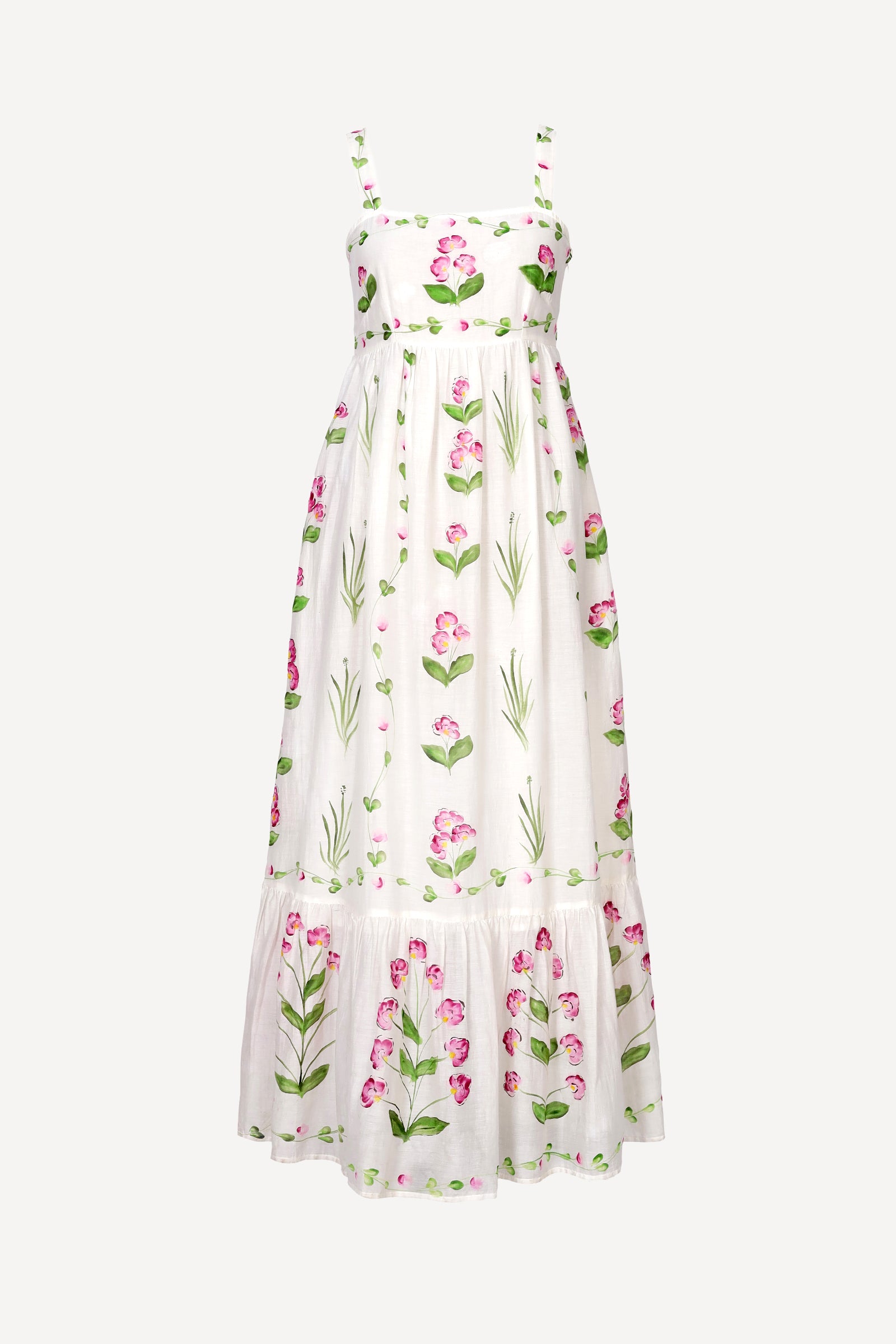 Daniella Dress Bagh Garland Orchid