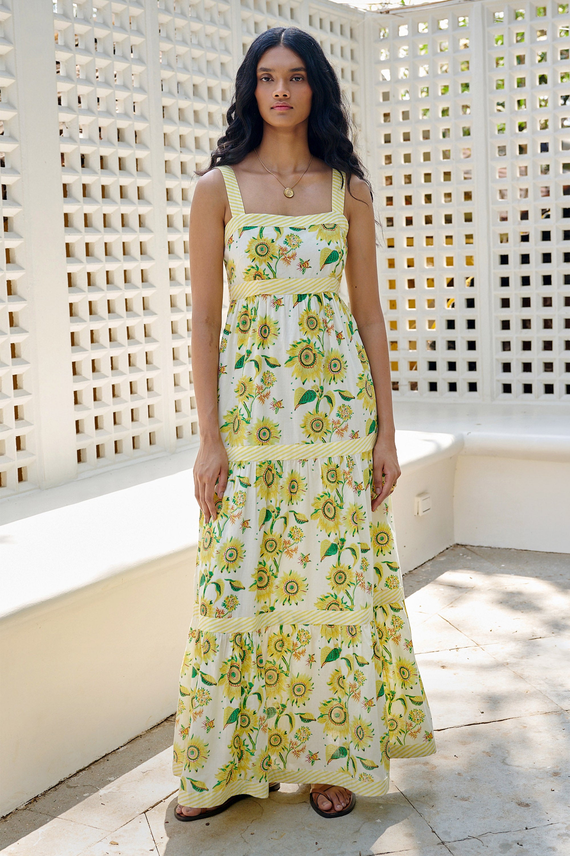 Daniella Dress Sunflower Buttercup
