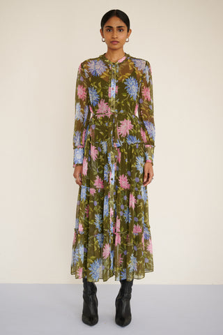 Emira Dress Dahlia Moss