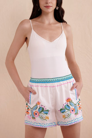 Evelyn Shorts Calypso Cacti Paradise
