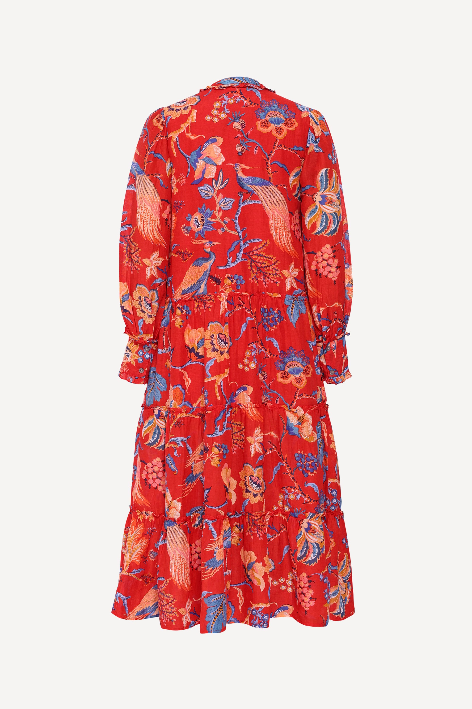 Emira Dress Chintz Carmine