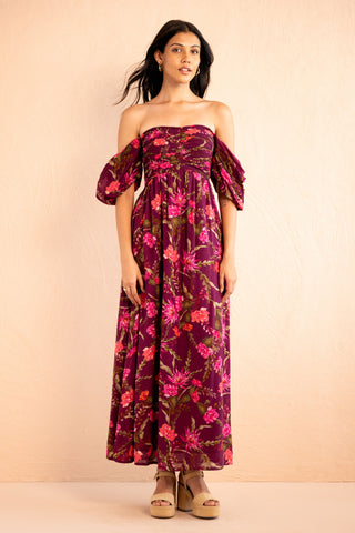 Farida Dress Desert Rose Dusk