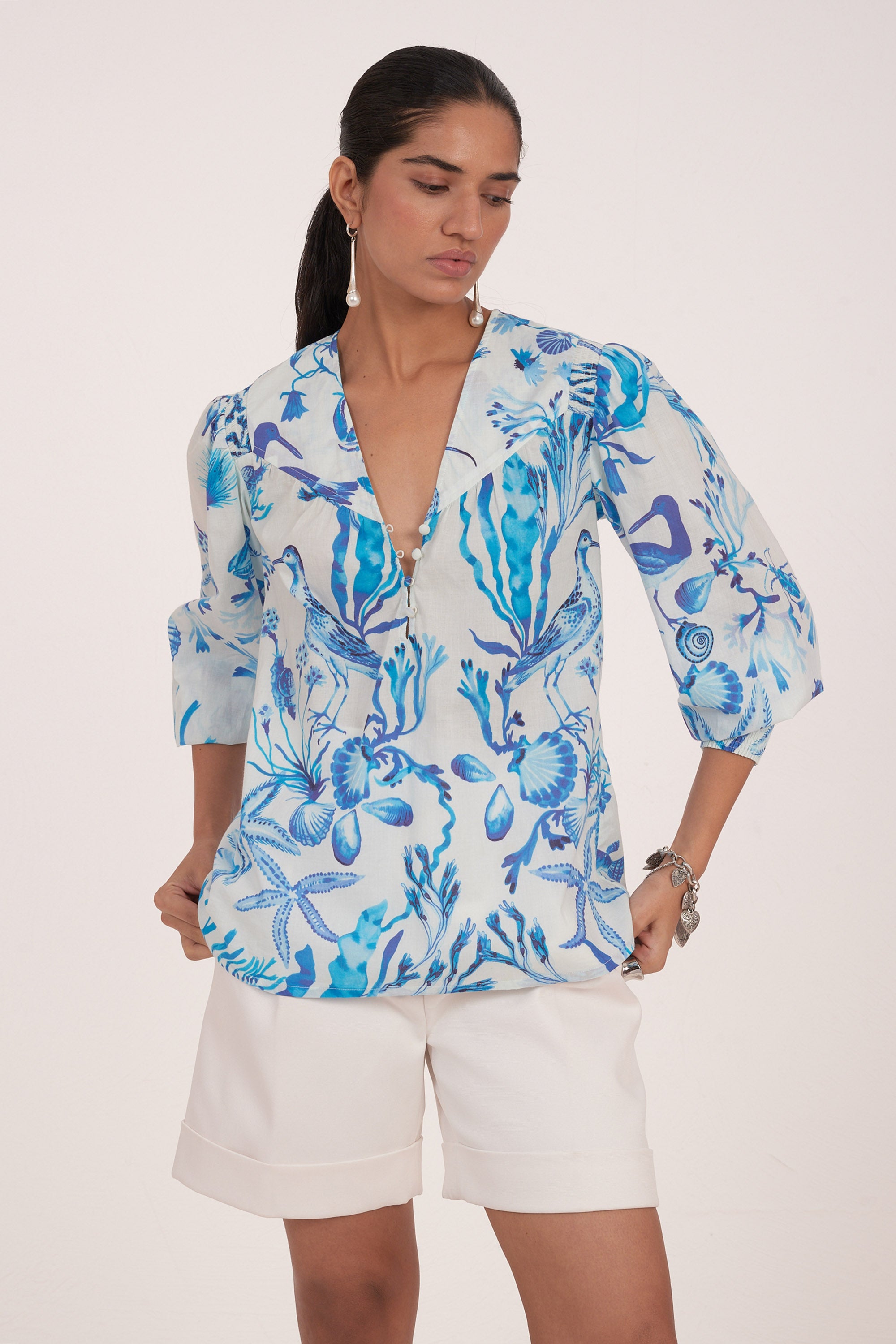 Florrie Shirt Tidepool River