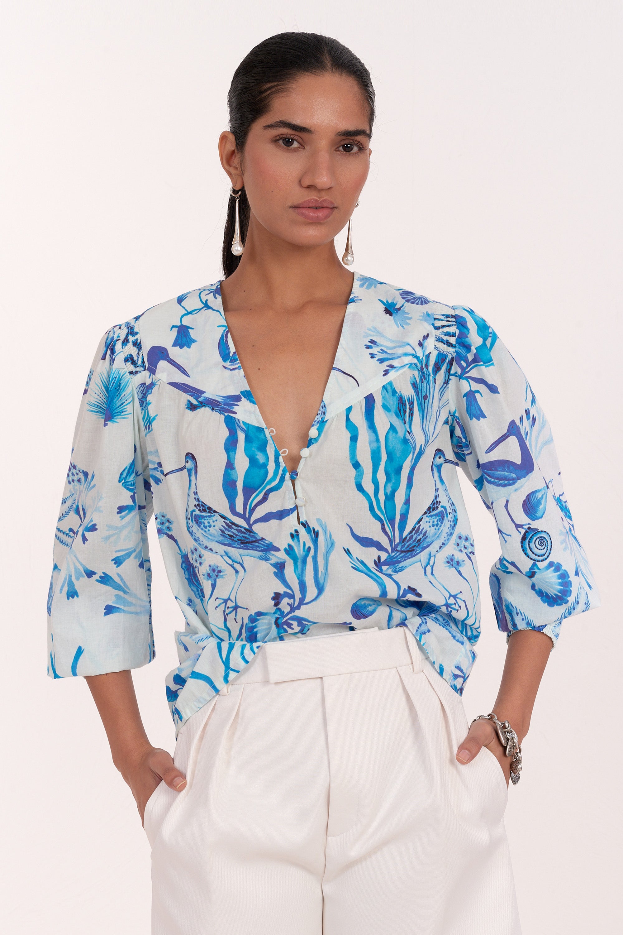 Florrie Shirt Tidepool River
