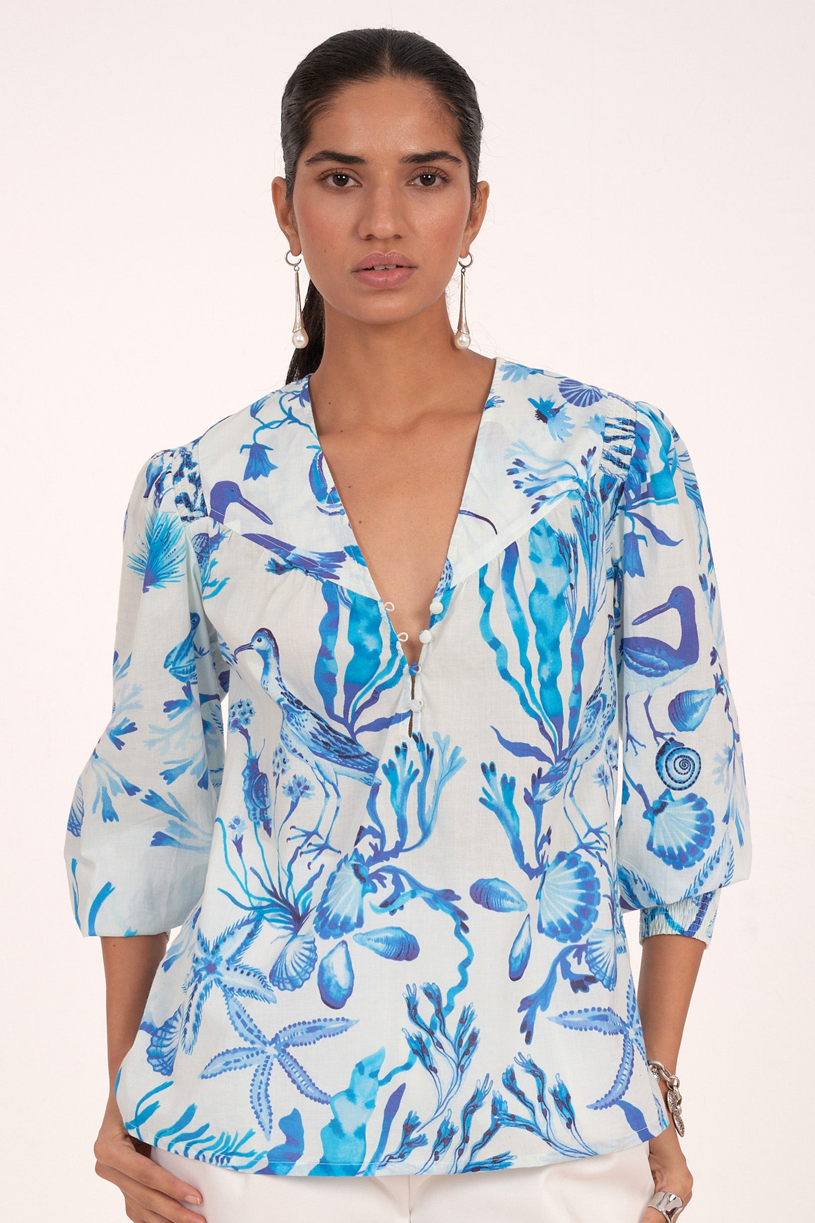 Florrie Shirt Tidepool River