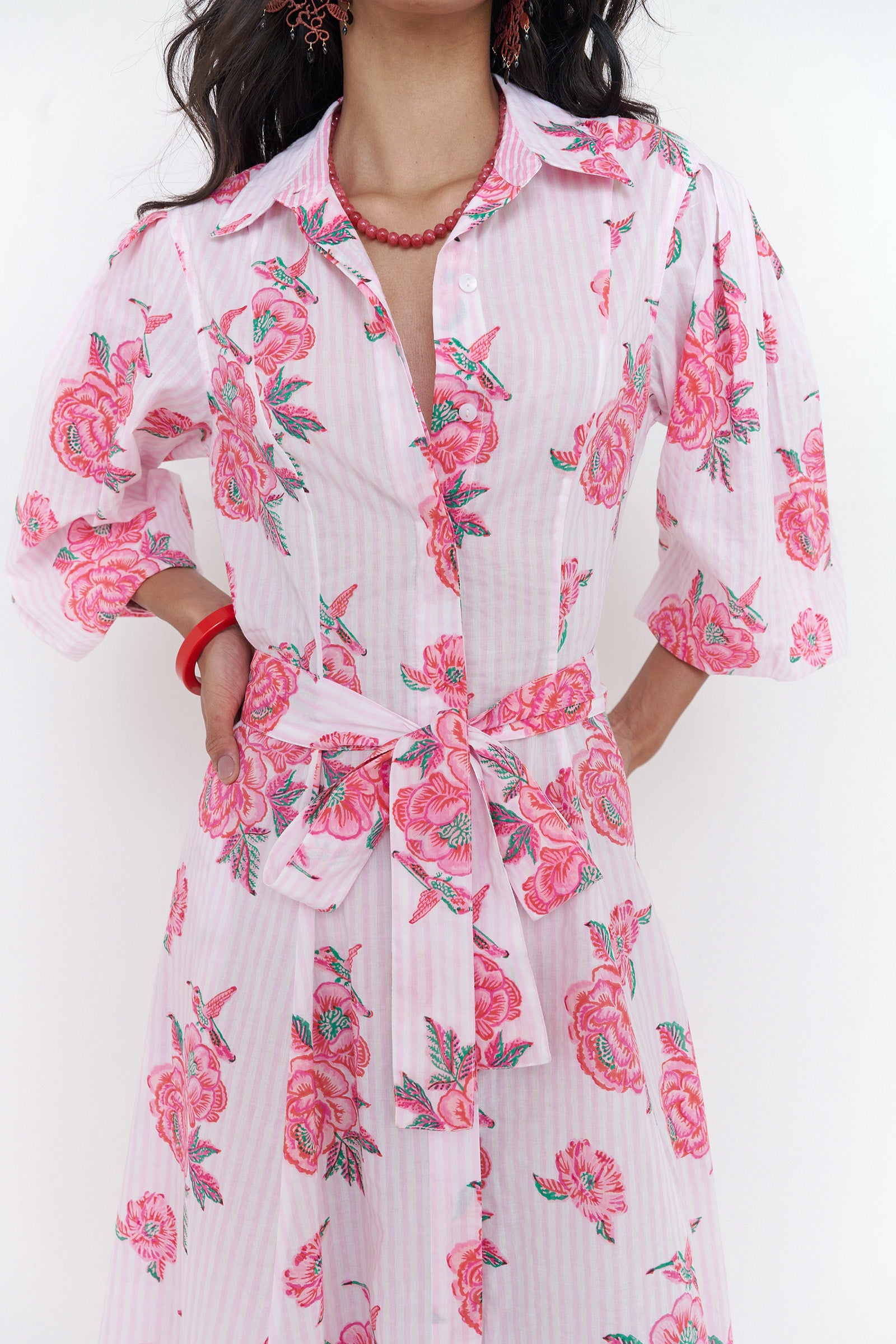 Harris Shirt Dress Eliza Rose Prism