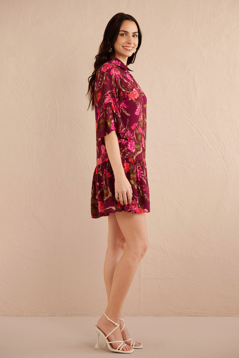 Hydra Mini Dress Desert Rose Dusk