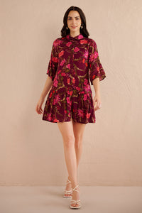 Hydra Mini Dress Desert Rose Dusk