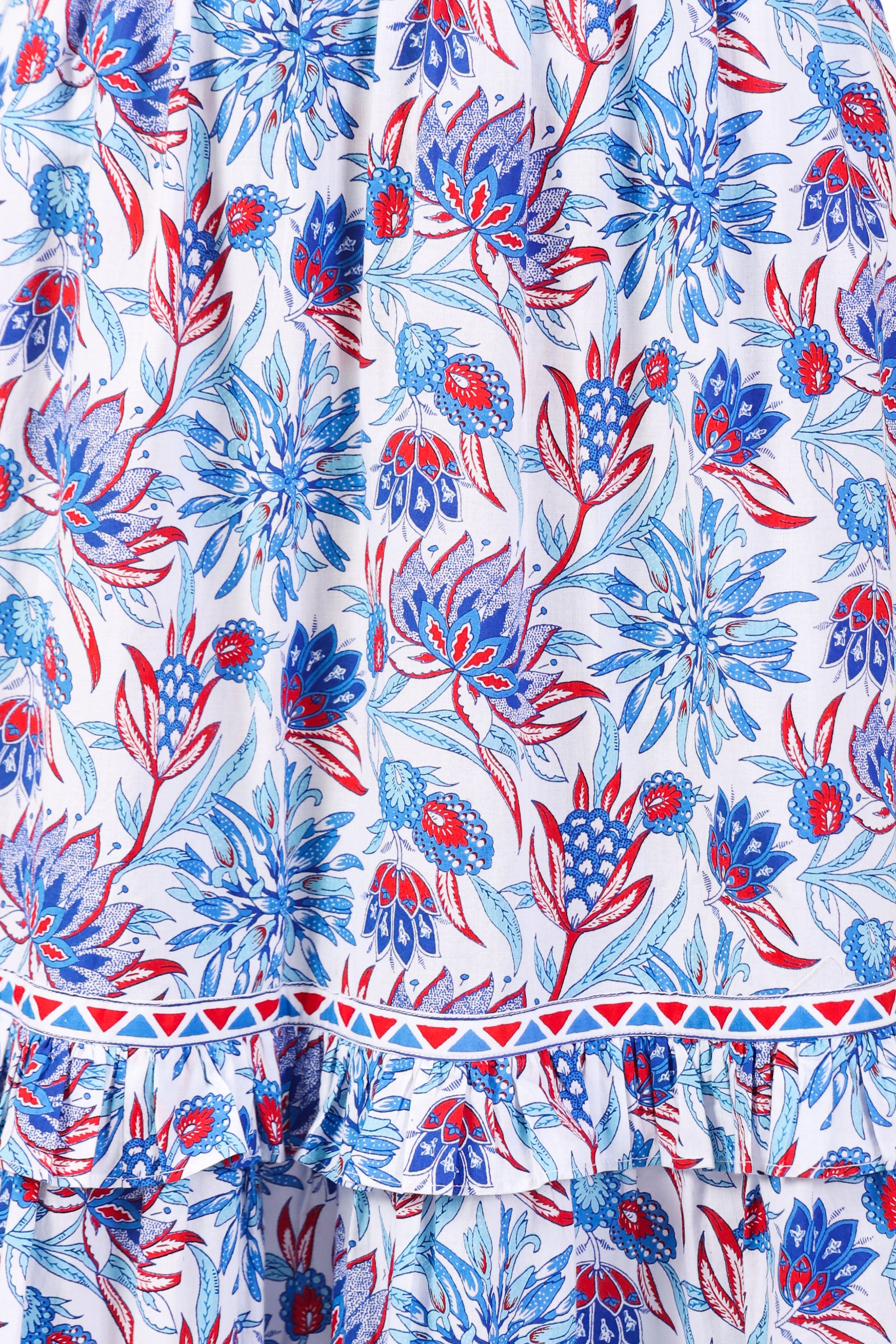Print close up of Iris dress in Philippa Aure print.