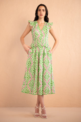 Keira Dress Athena Heart Kelly