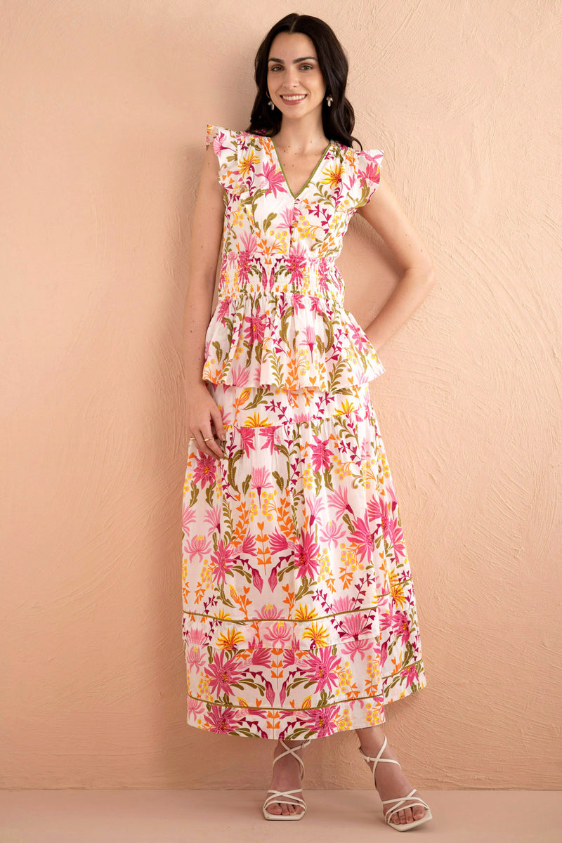 Kira Top Hydra Garland Rose