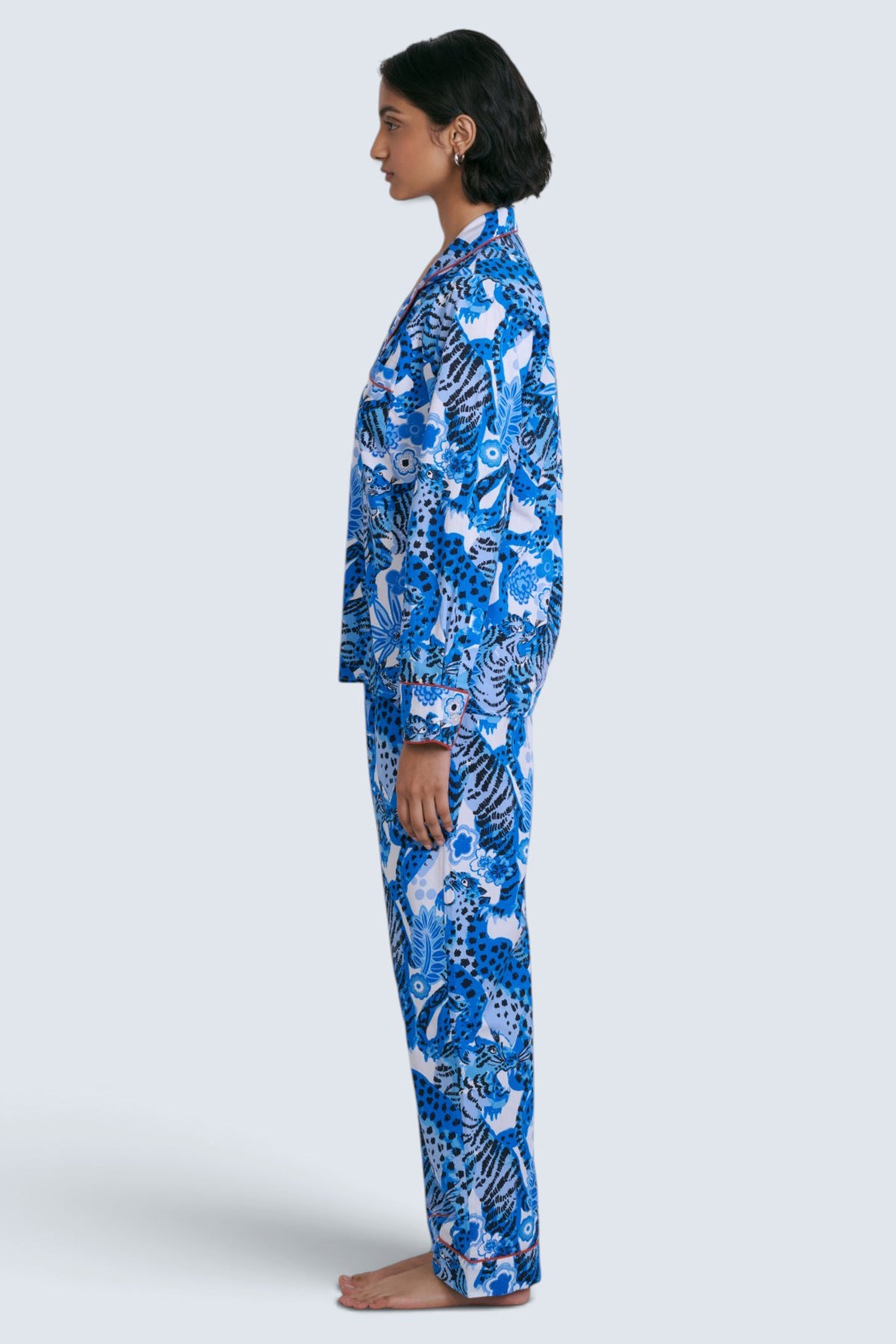 Karma Pajama Night Tiger Indigo
