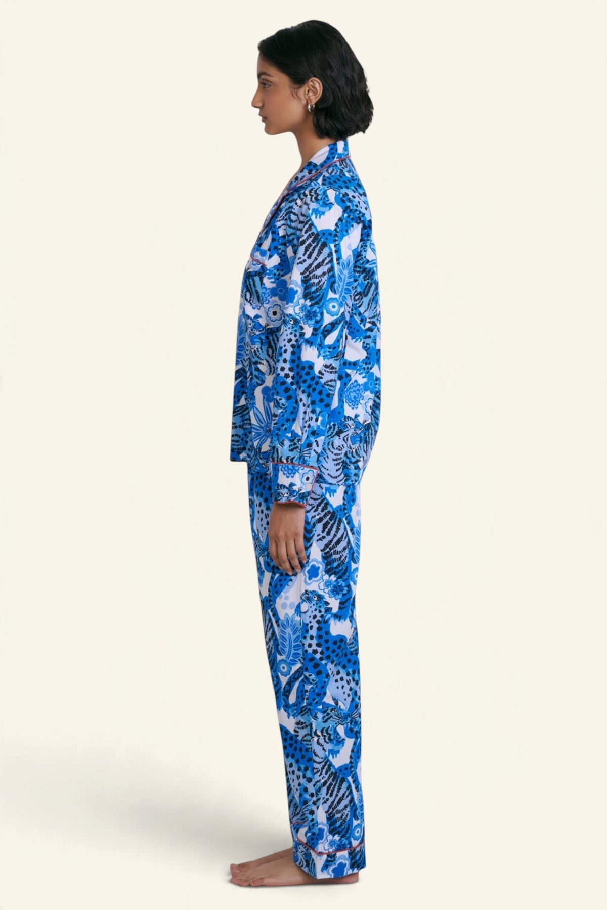 Karma Pajama Night Tiger Indigo