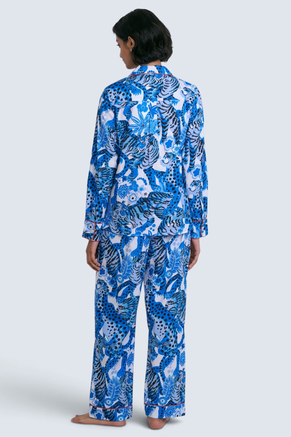 Karma Pajama Night Tiger Indigo