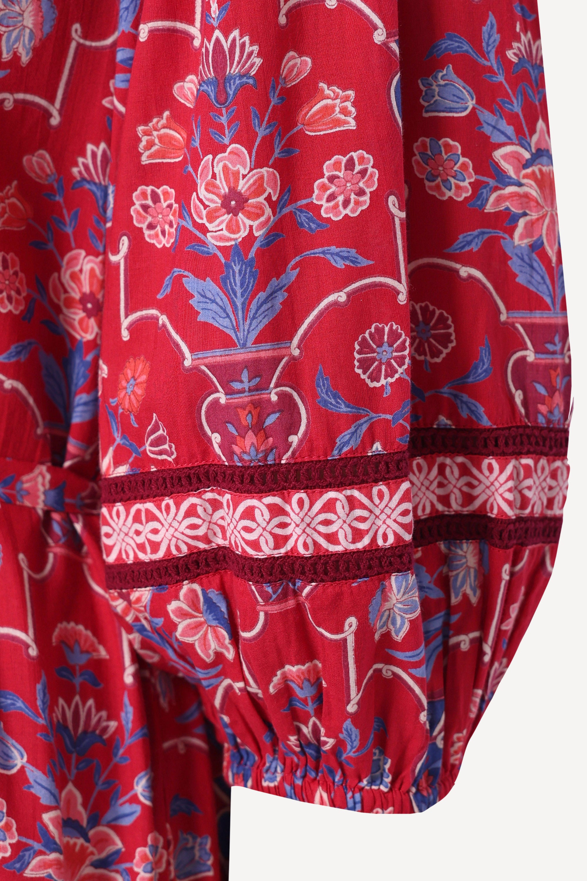 Liza Dress Floral Vase Cinnabar