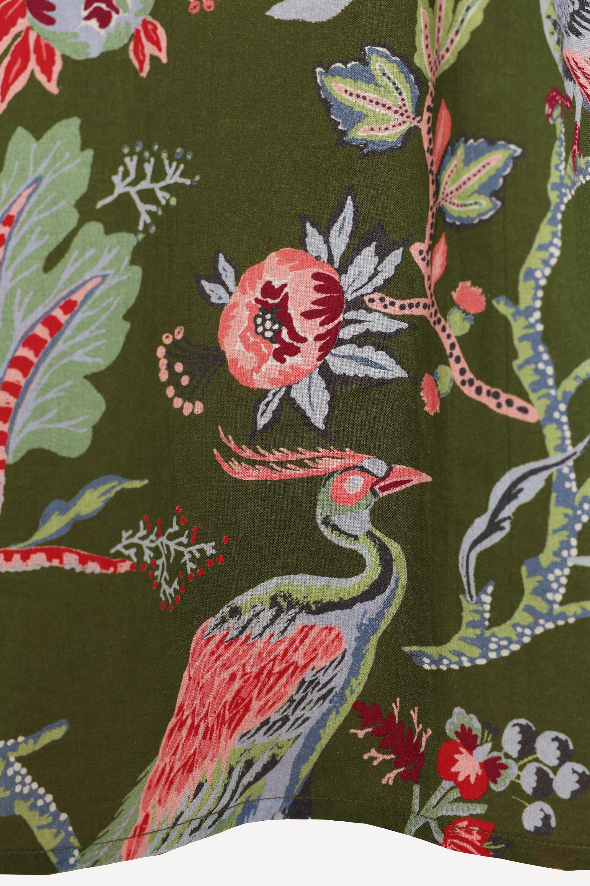 Lorna Top Chintz Moss