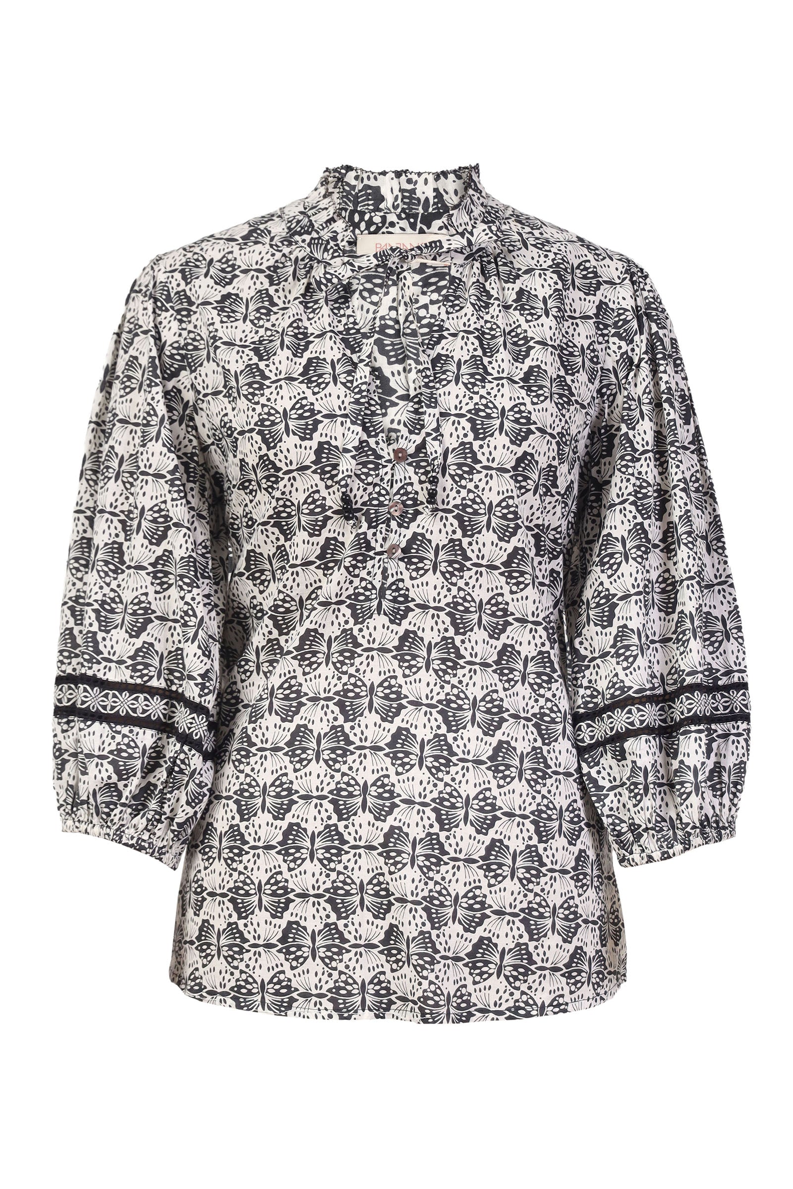 Lorna Top Flutter Caviar