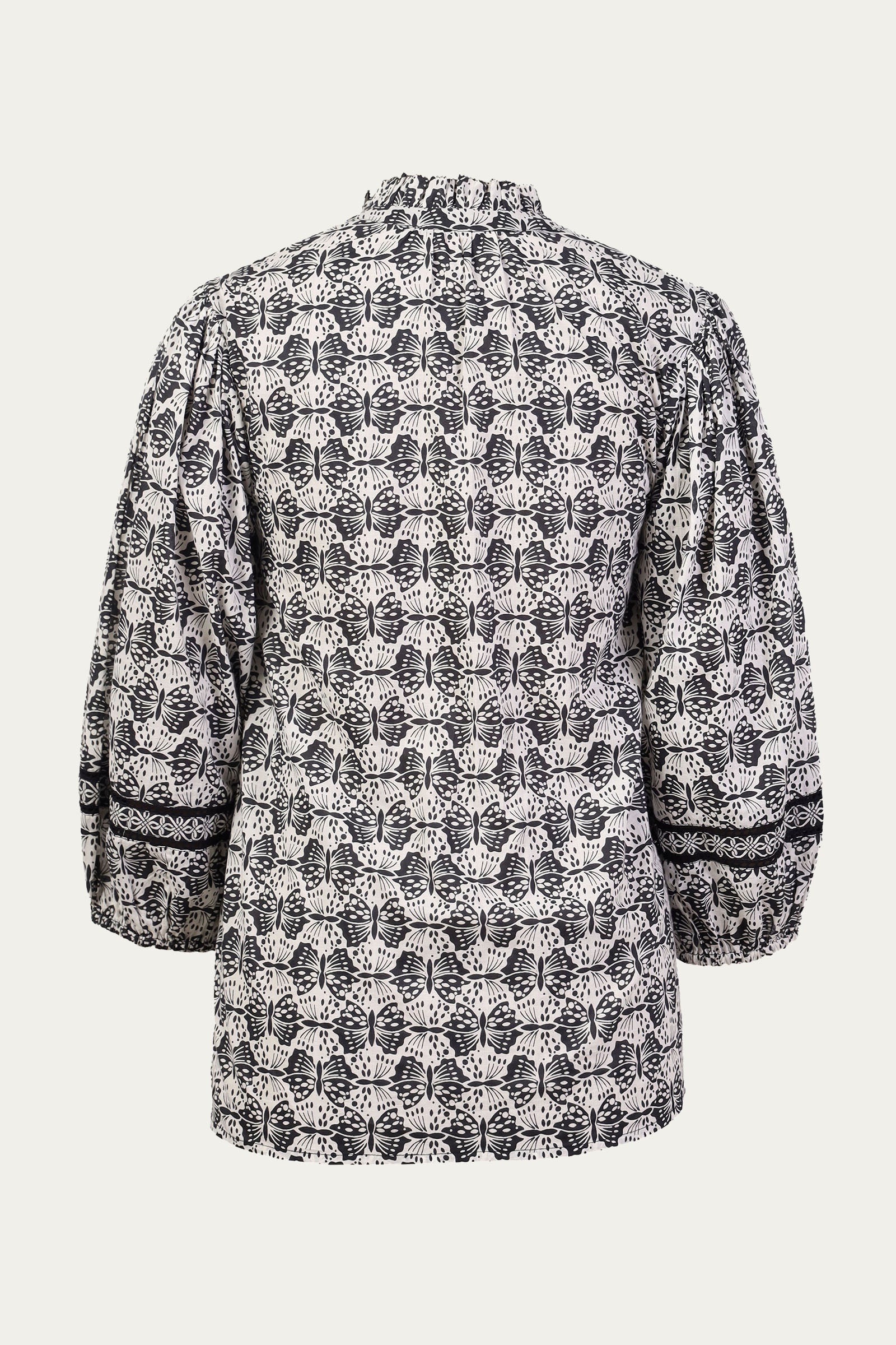 Lorna Top Flutter Caviar