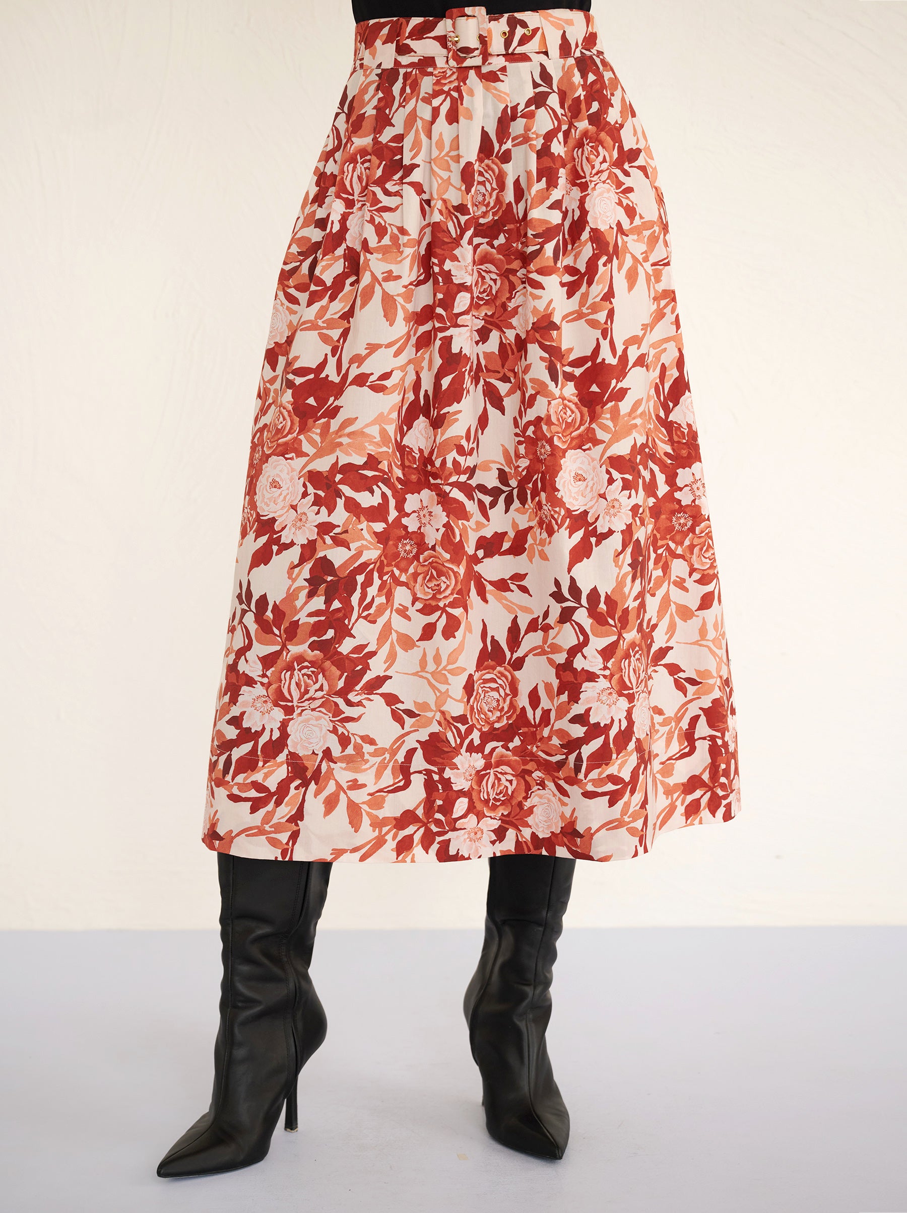 Magdalena Skirt Bibi Rose Chocolate