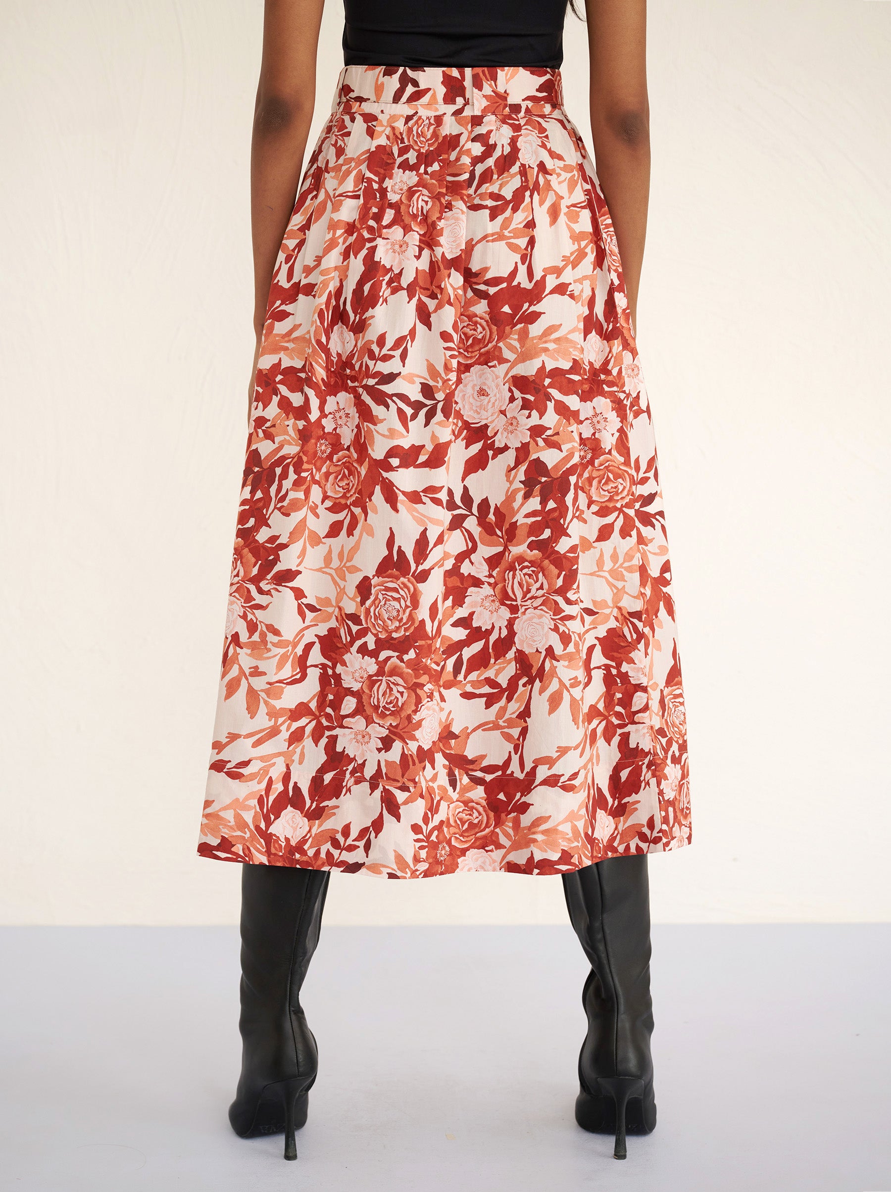 Magdalena Skirt Bibi Rose Chocolate